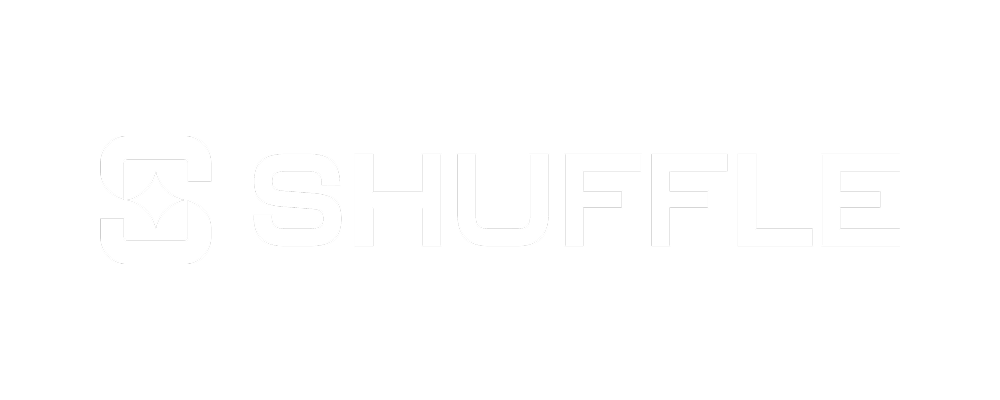 Shuffle logo - Trusted partner of 777 Media